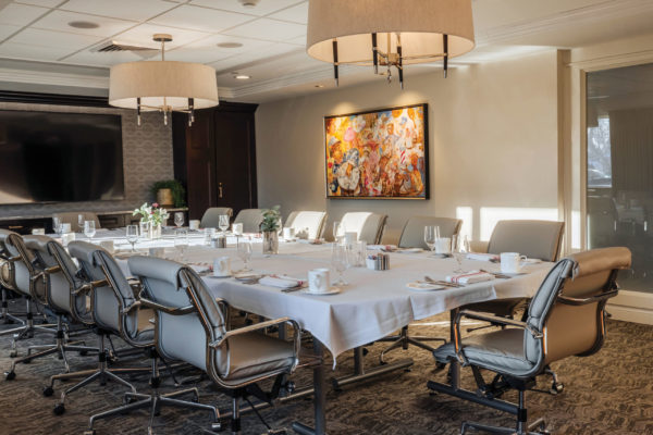 Reikart House | Executive Boardroom | Dinner Setup